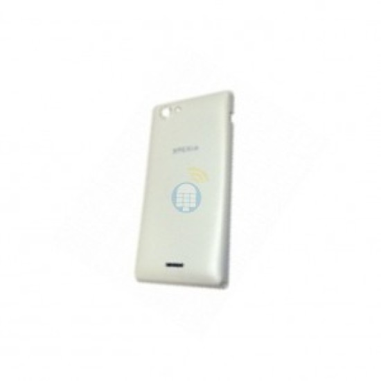 TAMPA TRASEIRA SONY XPERIA J ST26I BRANCO